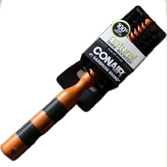 FREE w/purchase of any item $10 or more.Conair Hairbrush, Natural Shine Booster. - Picture 1 of 6